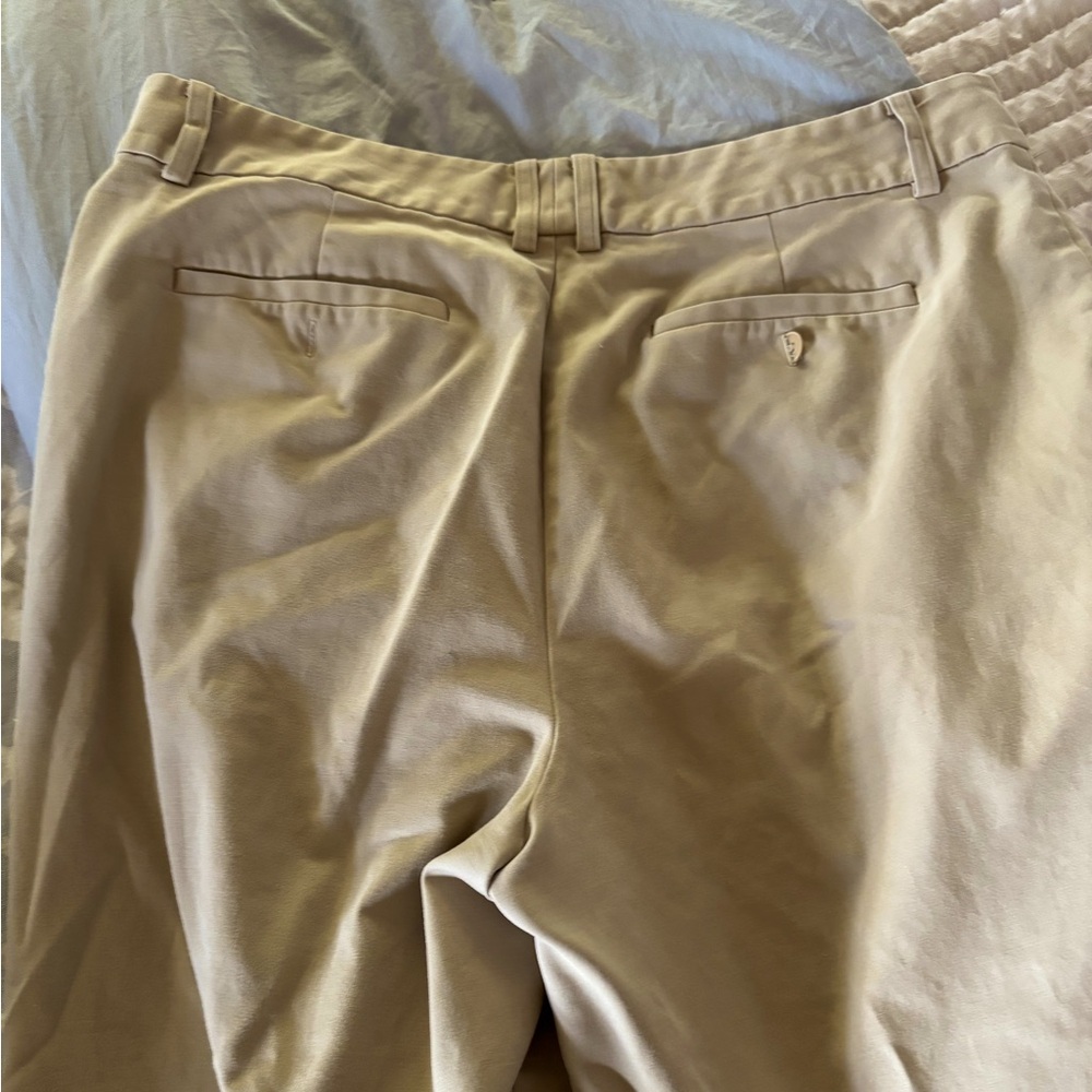 Capri pants Ralph Lauren. Cotton ankle pants with cuff